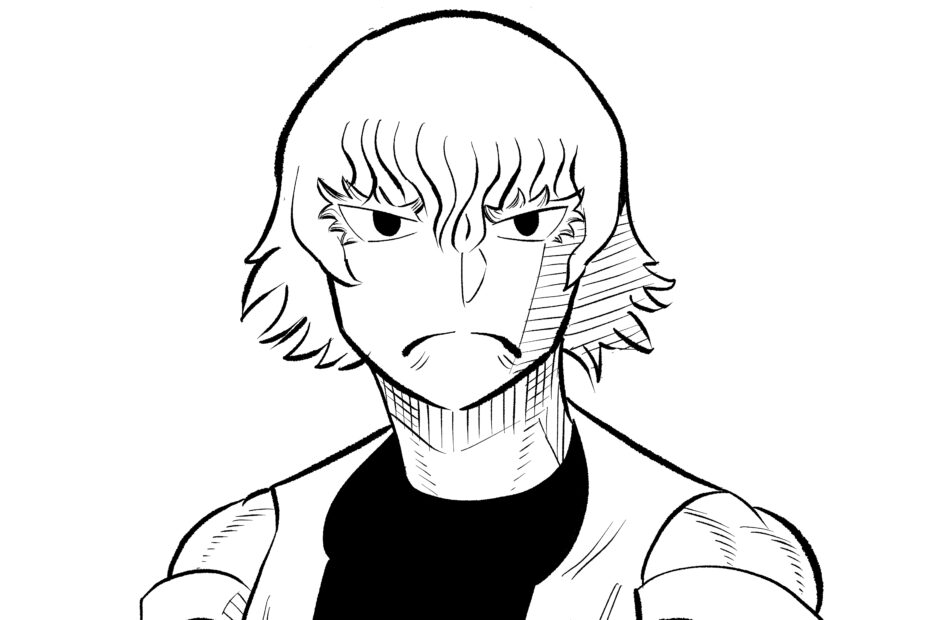 Pagina del fumetto "Rebellion: the monster inside us" 1Sketchari
