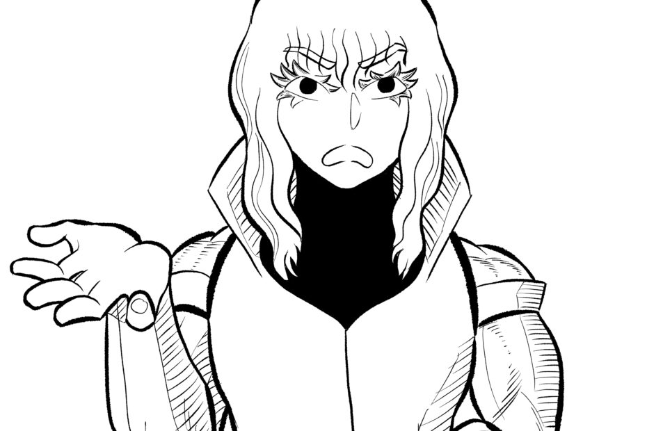 Pagina del fumetto "Rebellion: the monster inside us" Sketchzep