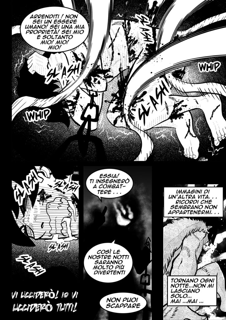 Pagina del fumetto "Rebellion: the monster inside us" rebellionpag11
