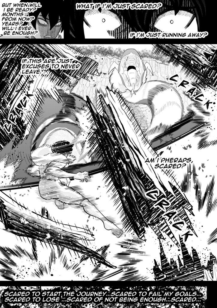 Pagina del fumetto "Rebellion: the monster inside us" rebellionpag14 2