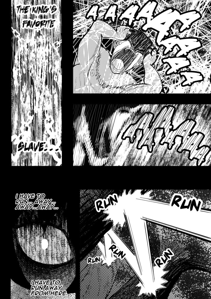 Pagina del fumetto "Rebellion: the monster inside us" rebellionpag19 1