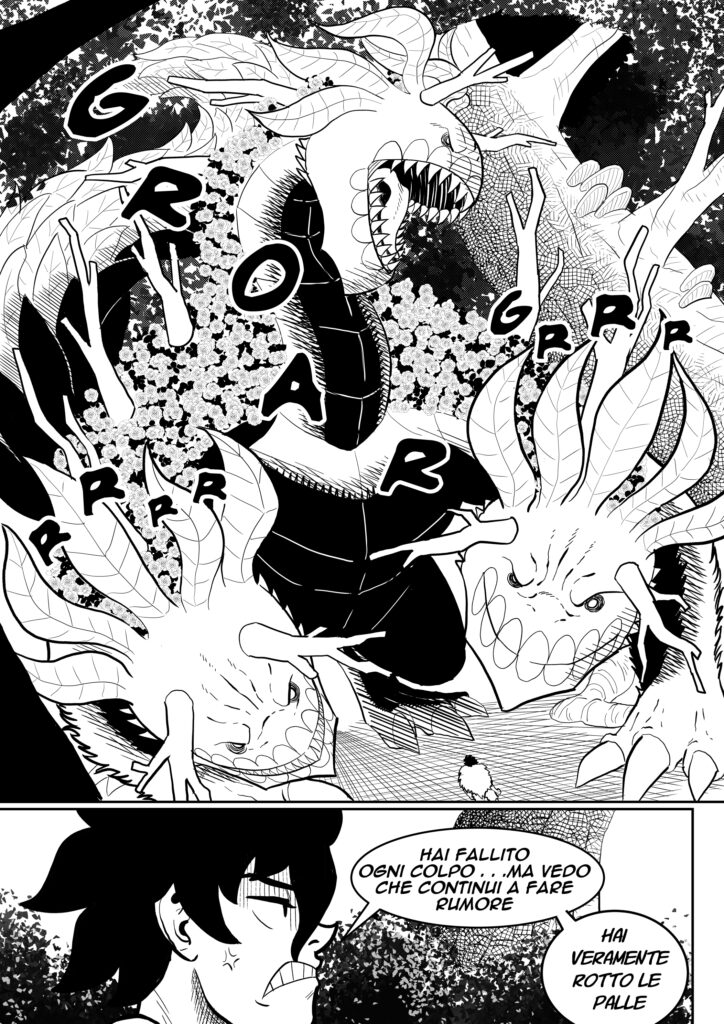 Pagina del fumetto "Rebellion: the monster inside us" rebellionpag2