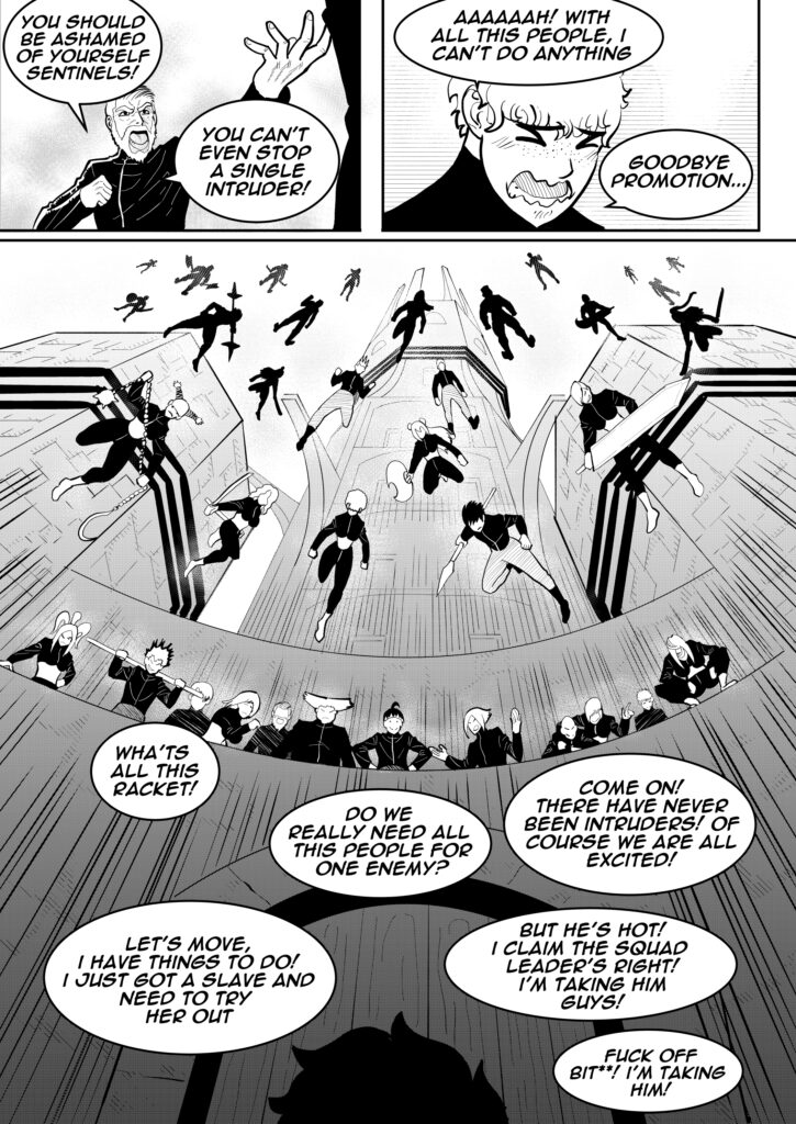Pagina del fumetto "Rebellion: the monster inside us" rebellionpag32 2
