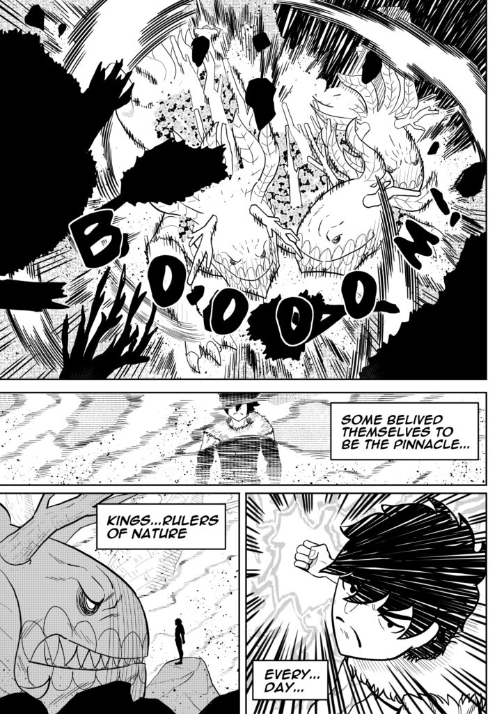 Pagina del fumetto "Rebellion: the monster inside us" rebellionpag4 1