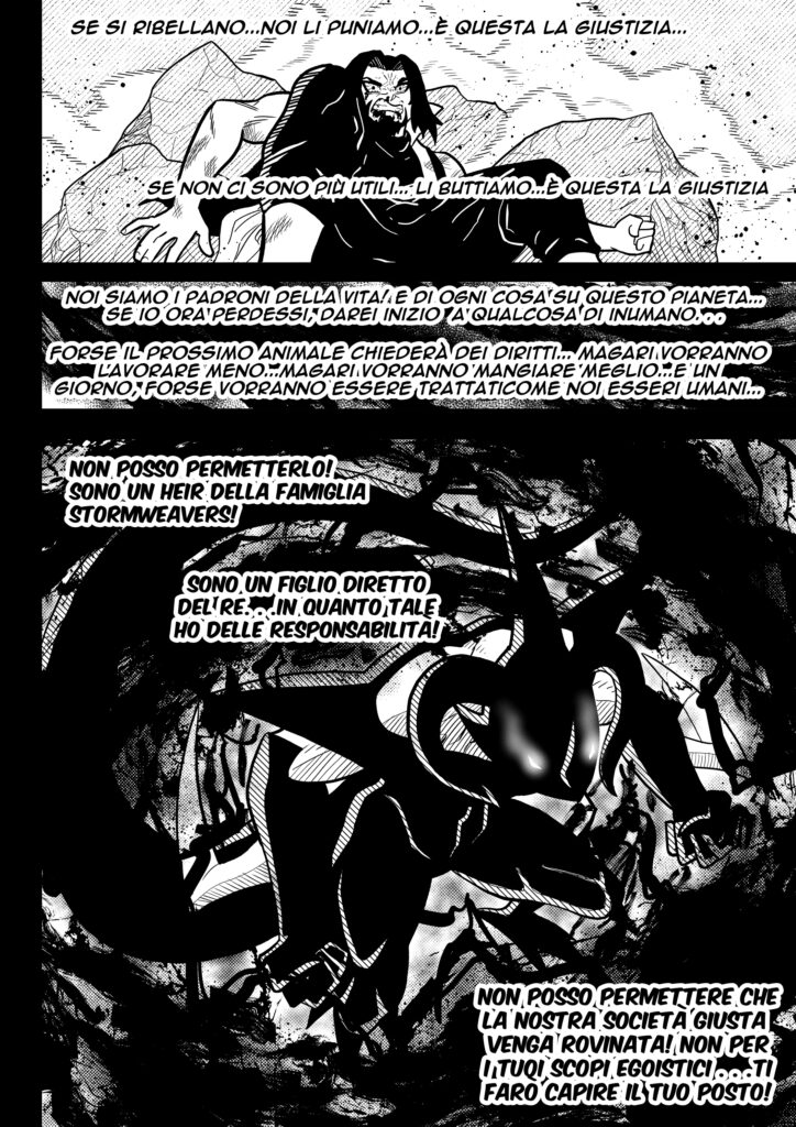 Pagina del fumetto "Rebellion: the monster inside us" rebellionpag49 1