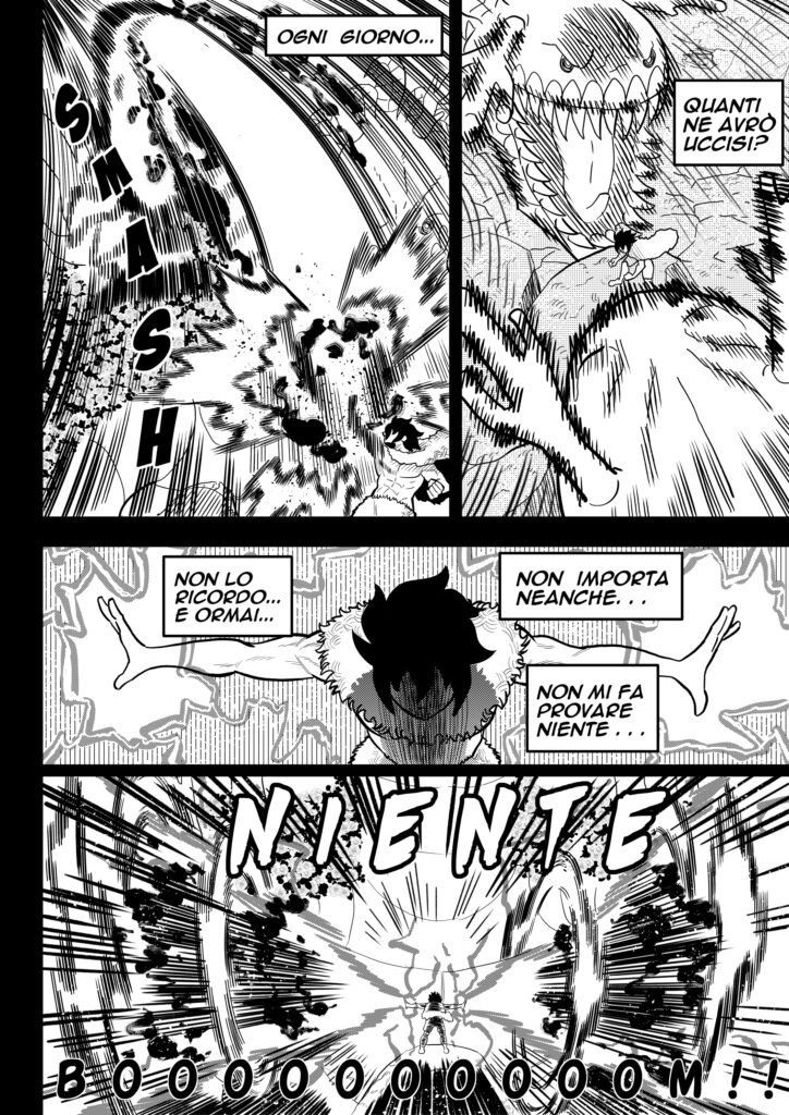 Pagina del fumetto "Rebellion: the monster inside us" rebellionpag5 1