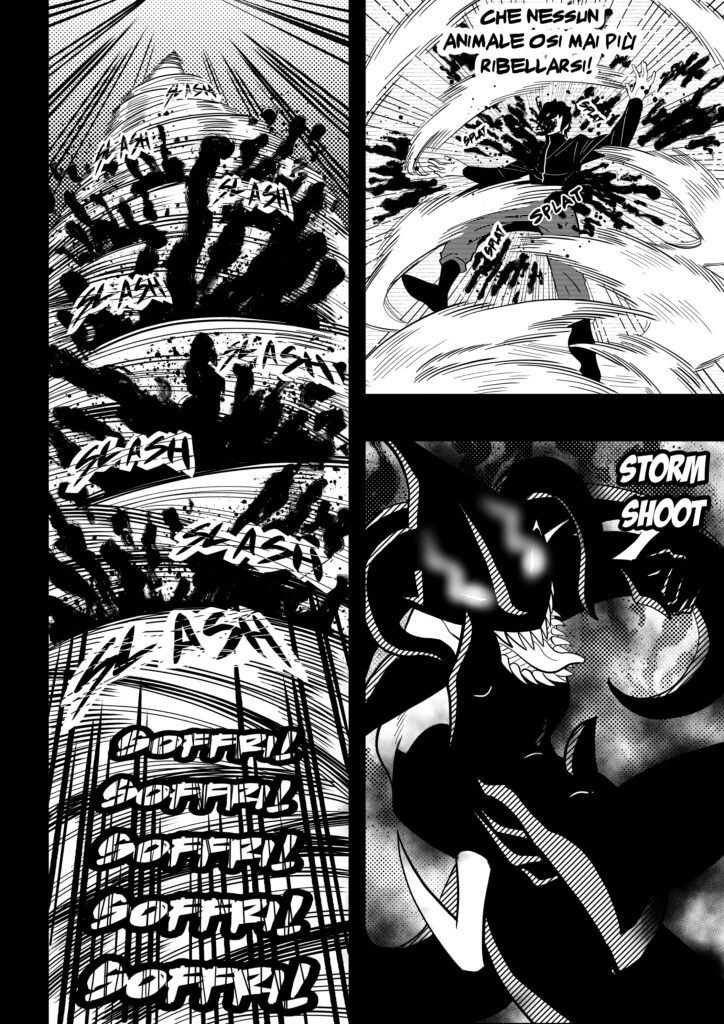 Pagina del fumetto "Rebellion: the monster inside us" rebellionpag53