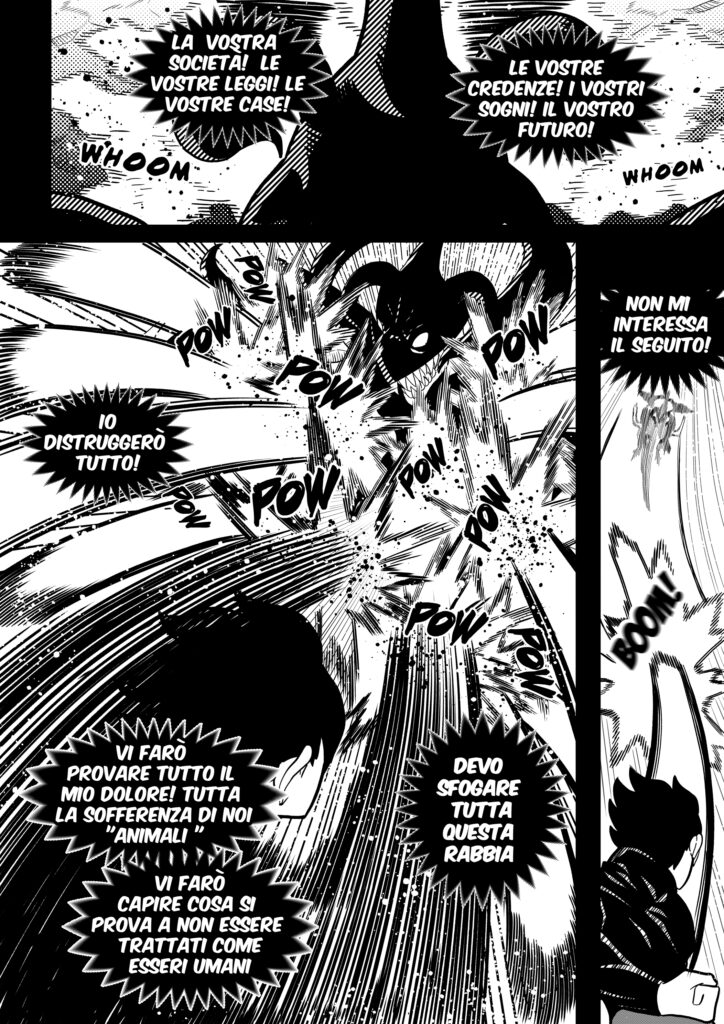 Pagina del fumetto "Rebellion: the monster inside us" rebellionpag61 1