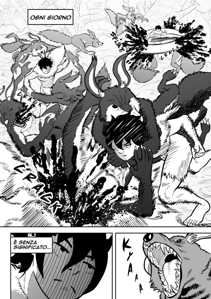Pagina del fumetto "Rebellion: the monster inside us" rebellionpag9